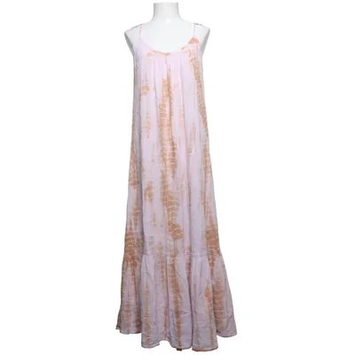 Robe longue (Rose, Beige, Multicolore) de Sissel Edelbo Coton