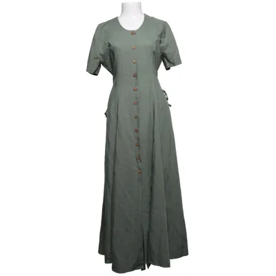 Långklänning (Grön) från Daniels Linne, Polyester, Viskos