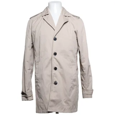 Trenchcoat (Beige) fra Premium by Jack & Jones Bomuld, Polyester