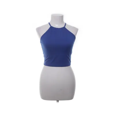 Haltertop (Blauw) van Shein Polyester, Elastaan