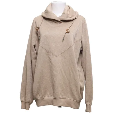 Sweat à capuche (Marron) de Gina Coton, Fibre métallique, Polyester