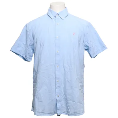 Korte mouwen shirt (Blauw) van Sir Raymond Tailor