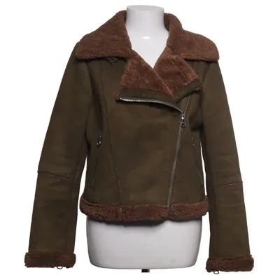 Veste en peau de mouton retournée (Marron) de Zara Basic Outerwear