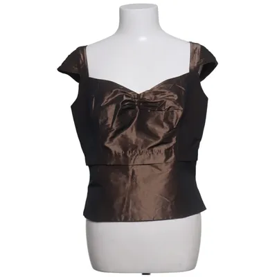 Topp (Brun) från Valerie Aflalo Polyester, Silke