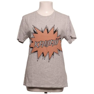 T-shirt (Gray) from Ganni Cotton