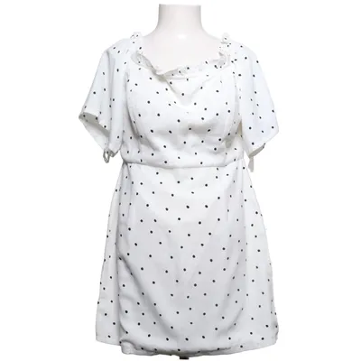 Dress (White, Black) from Glamorous Viscose