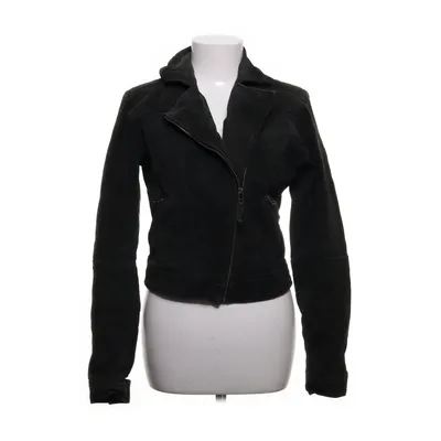 Bikerjacka (Grå) från JSFN Skinn, Polyester