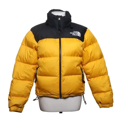 Donsjack (Geel, Zwart) van The North Face Dons, Veer, Nylon