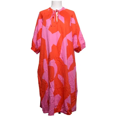 Jurk (Rood, Roze) van Emily van den Bergh Katoen