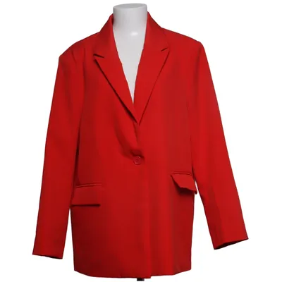 Blazer (Red) from Missguided Elastane, Polyester