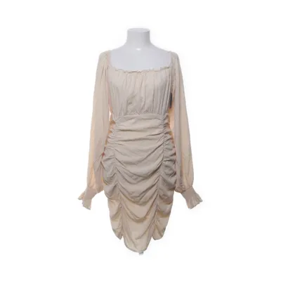 Jurk (Beige) van NLY Trend Viscose, Polyester