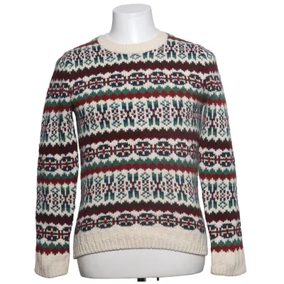 Sweater (White, Red, Green) from Topman Acrylic, Wool