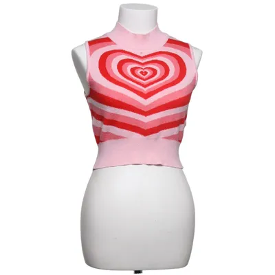 Crop top (Roze, Rood) van Cider Acryl, Katoen, Polyester