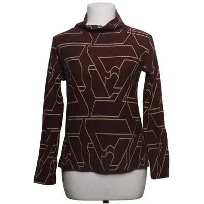 Polotröja (Brun, Beige) från Rabalder Elastan, Polyester, Viskos