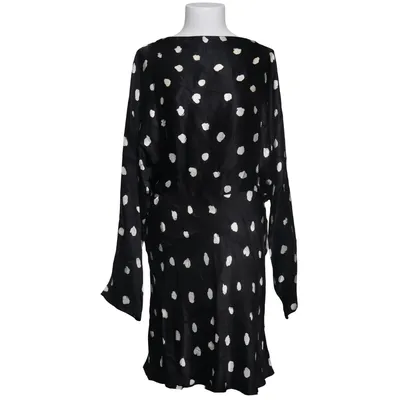 Jurk (Zwart, Wit) van H&M Trend Viscose