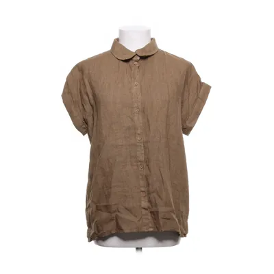 Korte mouwen shirt (Bruin) van Penn & Ink Linnen