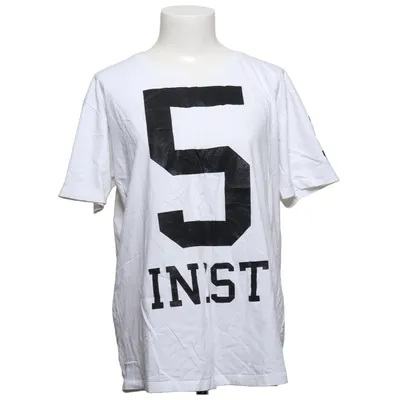 T-shirt (Vit, Svart) från Faggot Apparel Bomull