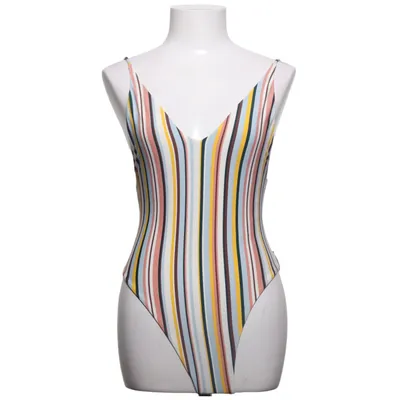 Maillot de bain une pièce (Bleu, Multicolore) de Pull & Bear Élasthane, Polyamide