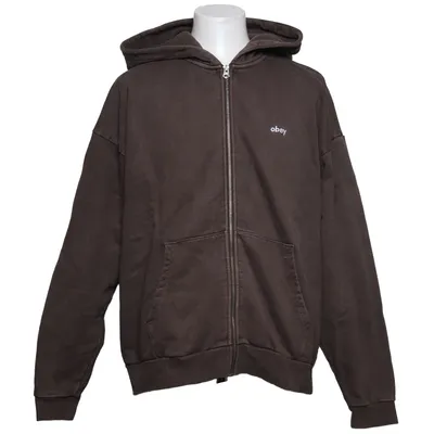 Hoodie (Brown) from Obey Cotton