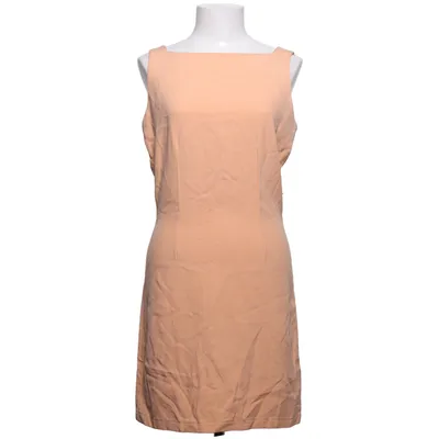 Klänning (vintage, 90s, 1990s, minimalist, raw silk, apricot, shift dress) från Tommy Bahama Silke