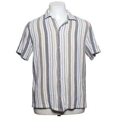 Korte mouwen shirt (Wit, Blauw, Beige) van Bläck Linnen, Viscose