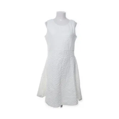 Jurk (Wit) van Desigual Acryl, Polyester, Polyamide, Elastaan
