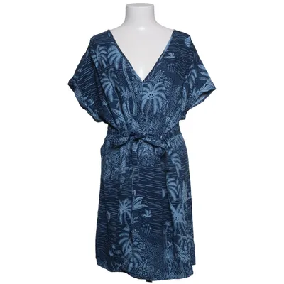 Jurk (Blauw) van Desmond & Dempsey x H&M Viscose, Linnen