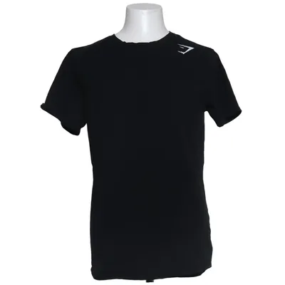 T-shirt (Sort) fra Gymshark Bomuld, Elastan