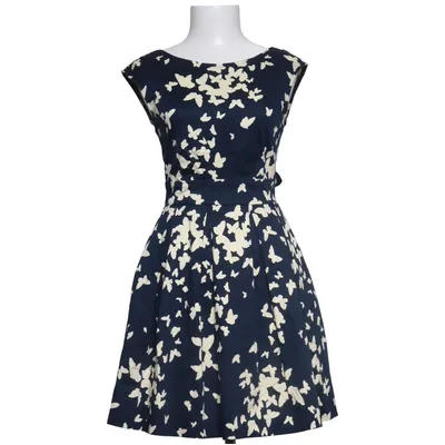 Dress (Blue, White) from Closet London