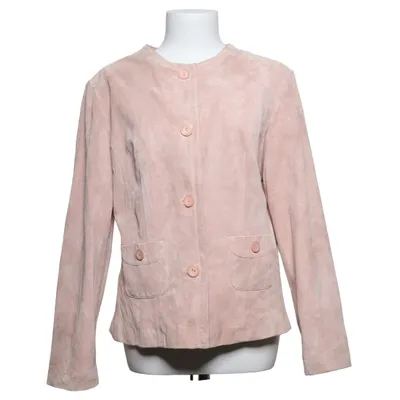 Veste en cuir (Rose) de Marco Pecci Cuir, Polyester