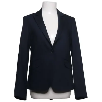 Blazer (Blue) from Mos Mosh Cotton, Elastane, Polyamide, Polyester