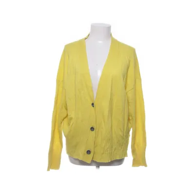 Cardigan (Yellow) from Ischiko Cashmere, Polyamide, Wool, Viscose
