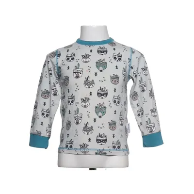 Lange mouwen shirt (Grijs, Blauw, Meerkleurig) van Maxomorra Katoen, Elastaan