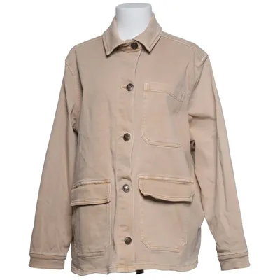 Spijkerjas (Beige) van Essentials by Tchibo Katoen, Elastaan
