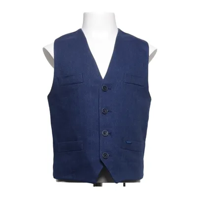 Suit vest (Blue) from Scapa Sports Cotton, Linen
