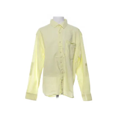 Shirt (Geel) van Zara Katoen, Linnen