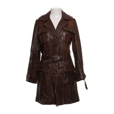 Leather coat (Brown) from Kircilar Leather