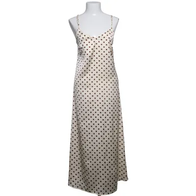 Maxi dress (Beige, Brown) from Mango Polyester