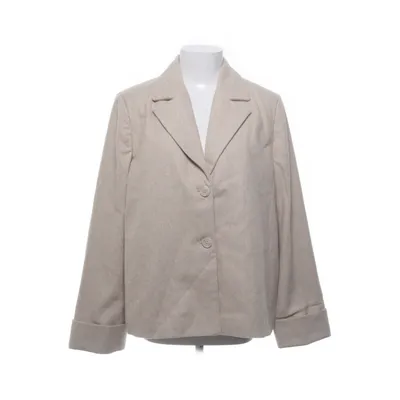 Blazer (Beige) fra Object Polyester, Uld