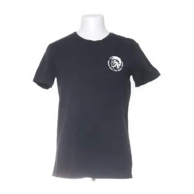 T-shirt (Zwart) van Diesel Katoen, Elastaan