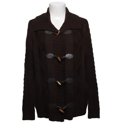 Strickjacke (Braun) von Golléhaug Acryl, Merinowolle