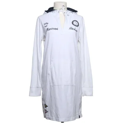 Huvklänning (Vit, Blå) från Marine Bomull, Polyester