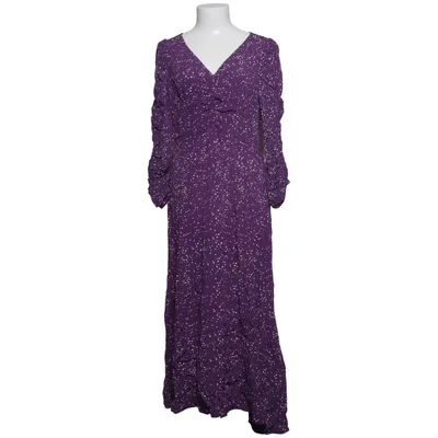 Maxi jurk (Lila, Wit) van Indiska Viscose