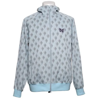 Sports jacket (Gray, Blue) from Needles Polyester, Viscose