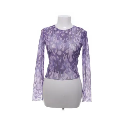 Blouse (Purple) from Kollyy Elastane, Polyester