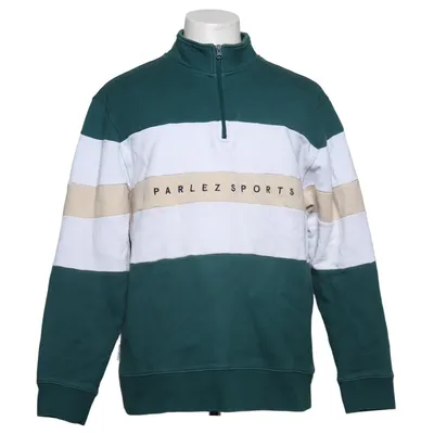 Sweatshirt (Vert, Blanc, Beige) de Parlez Coton biologique, Coton recyclé