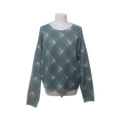 Sweater (Green, Multicolored) from Studio Parisien Wool, Acrylic, Polyester, Polyamide, Elastane