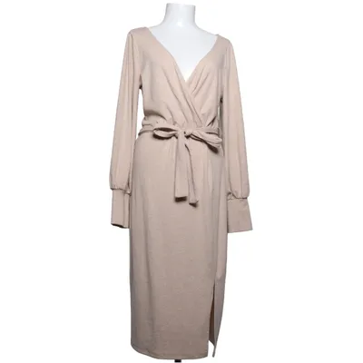 Omlottklänning (Beige) från Chiara Forthi Elastan, Polyester, Ull