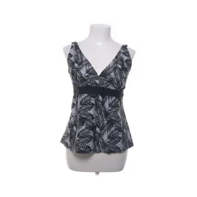 Bikini top (Black, Gray) from Giada Elastane, Polyamide, Polyester
