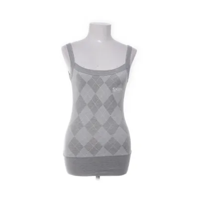 Tank Top (Gray, White) from Skank